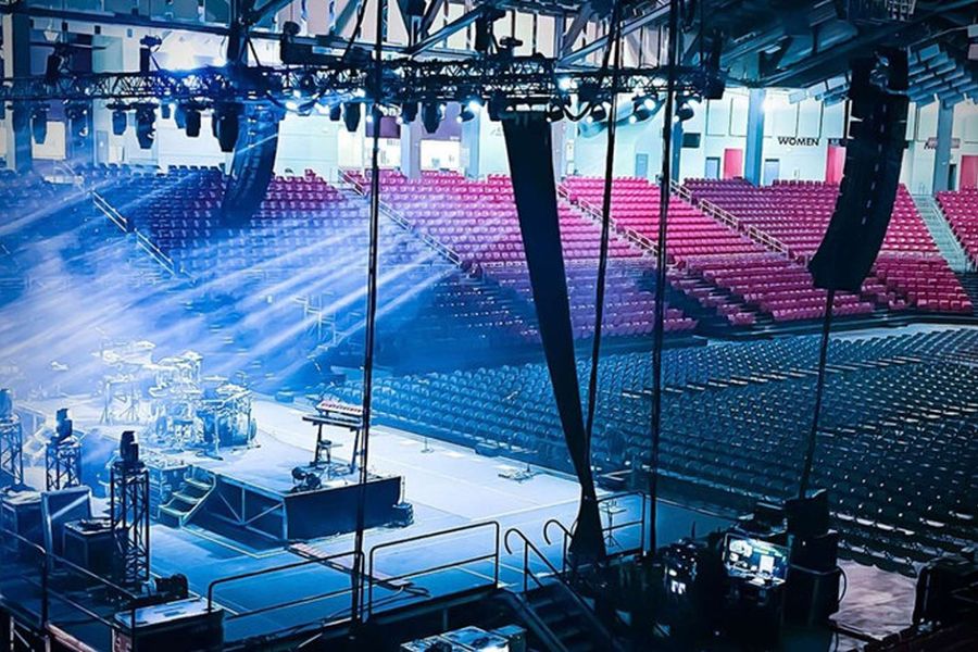Eihusen Arena inside the Big Iron Events Center